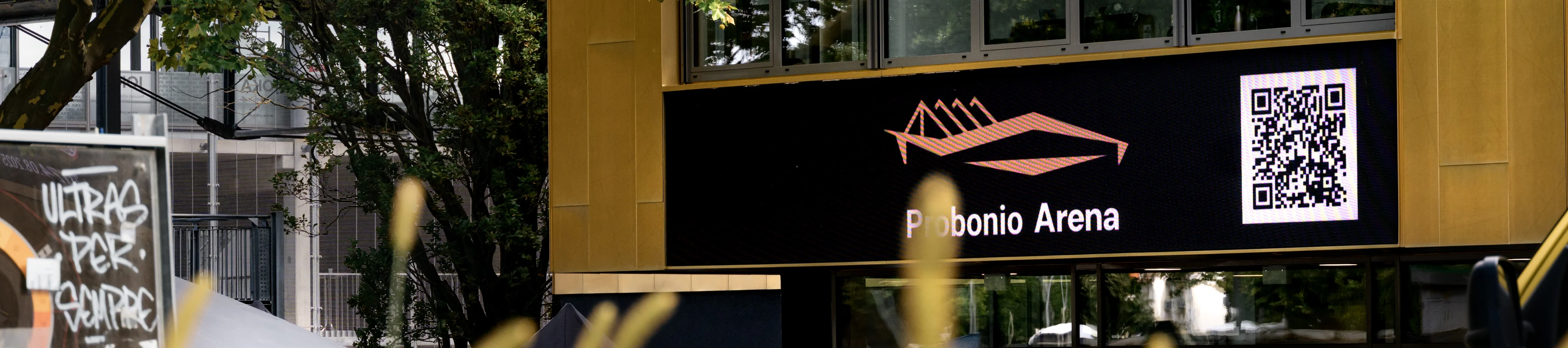 Probonio Arena Probonio Arena mit QR-Code